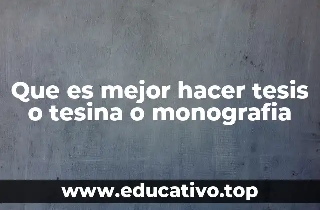 Cómo decidir el camino académico adecuado