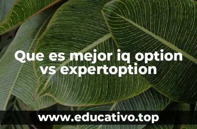 Características principales de ambas plataformas