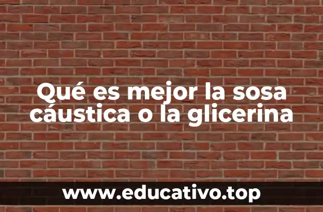 Comparativa entre dos compuestos con usos muy diferentes