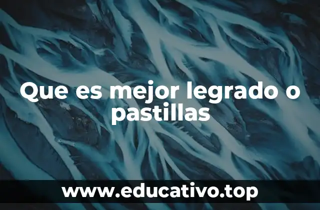 Que es mejor legrado o pastillas