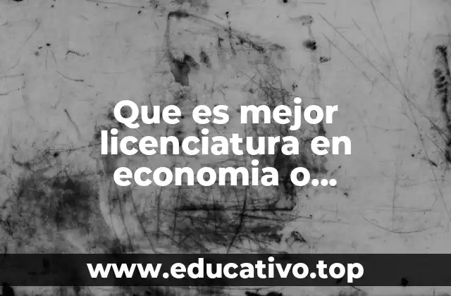 Diferencias entre Economía y Administración sin mencionar directamente las palabras clave