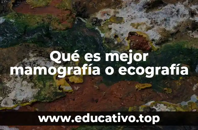 Comparando técnicas de diagnóstico mamario