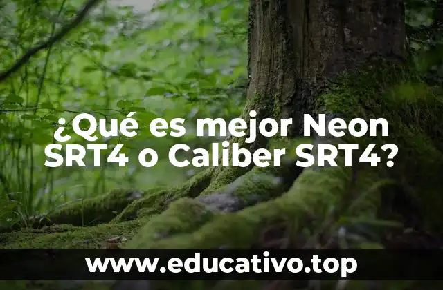 ¿Qué es mejor Neon SRT4 o Caliber SRT4?