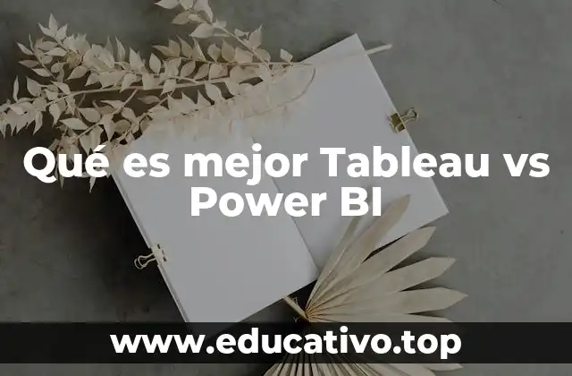 Qué es mejor Tableau vs Power BI