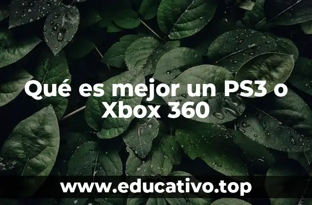 Diferencias entre dos consolas de la misma generación