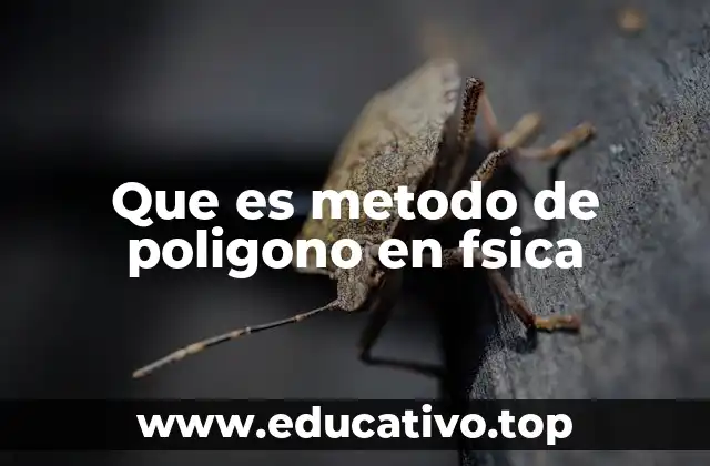Que es metodo de poligono en fsica