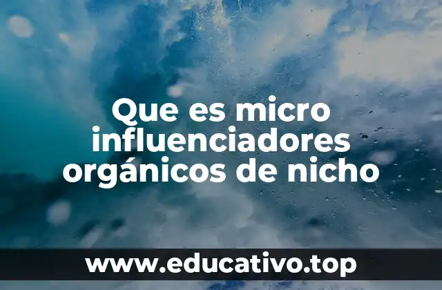 El poder de los creadores de contenido en comunidades específicas