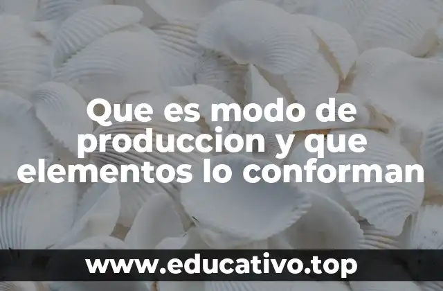 La importancia del modo de producción en la teoría social