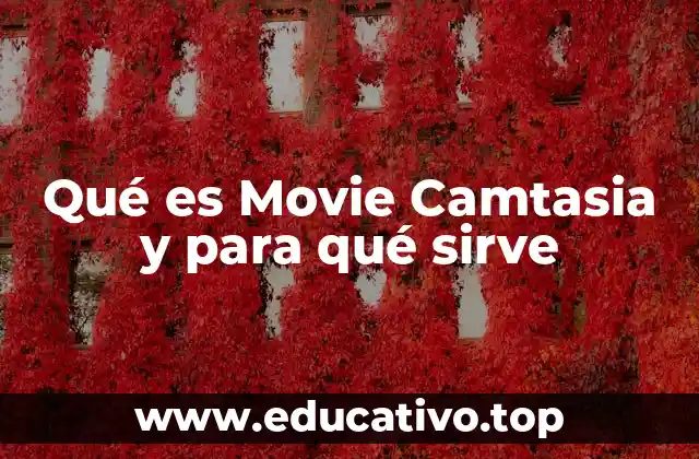 Qué es Movie Camtasia y para qué sirve