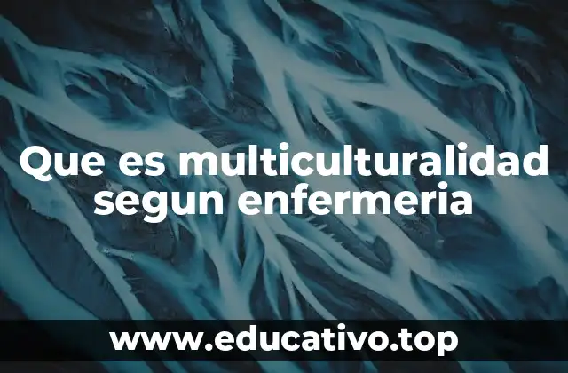 Que es multiculturalidad segun enfermeria