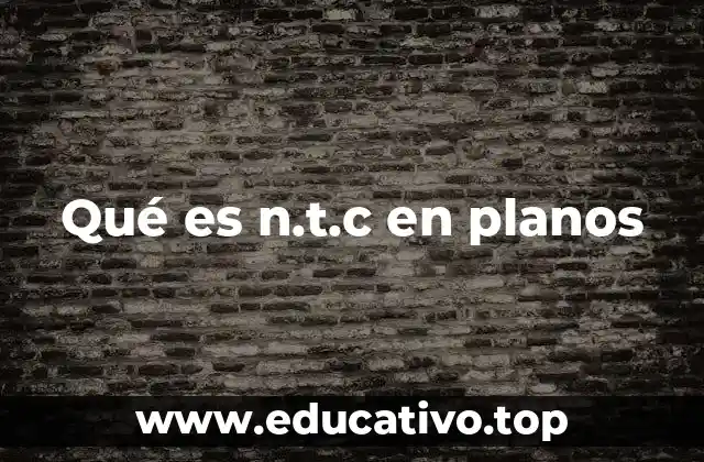 La importancia de la notación técnica en los planos