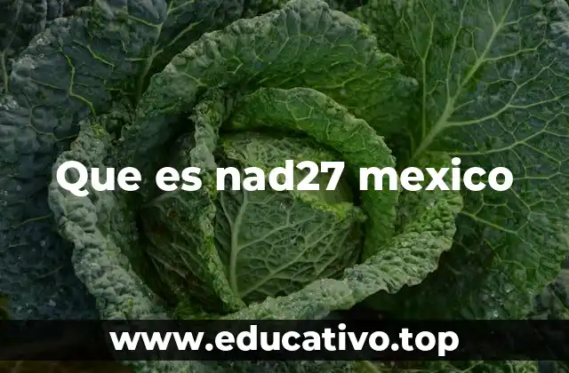 Que es nad27 mexico