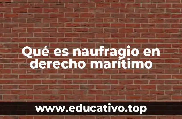 El impacto legal y económico del naufragio