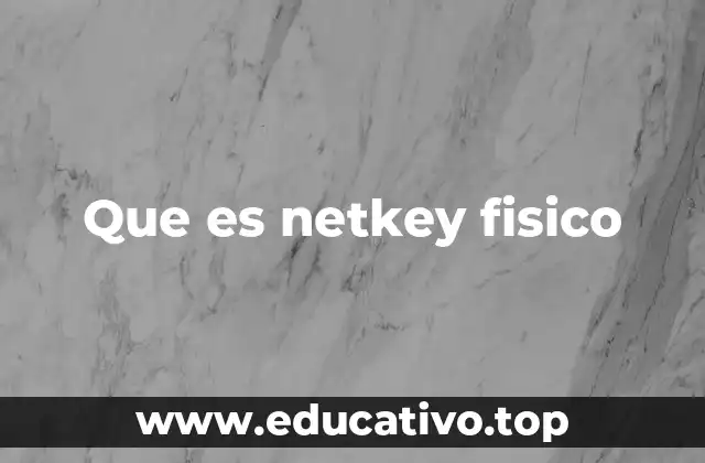 Que es netkey fisico