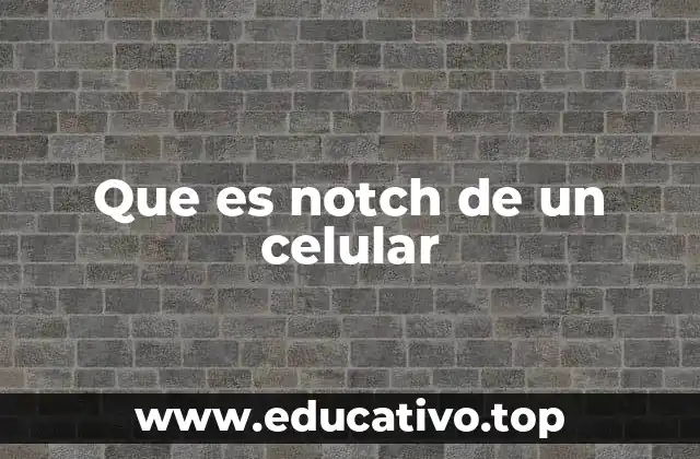 Que es notch de un celular