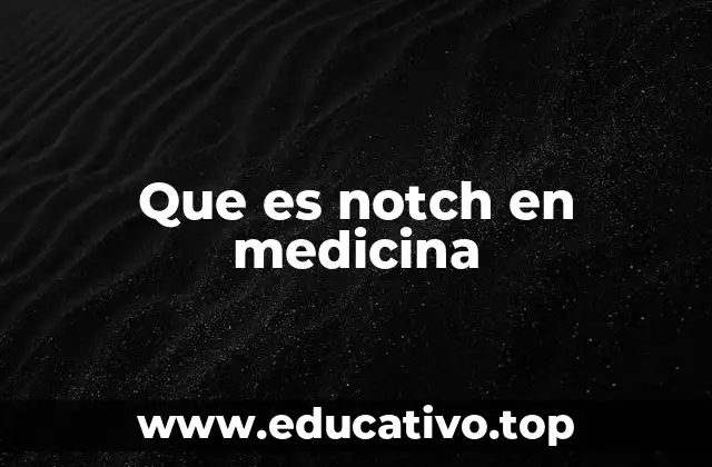 Que es notch en medicina