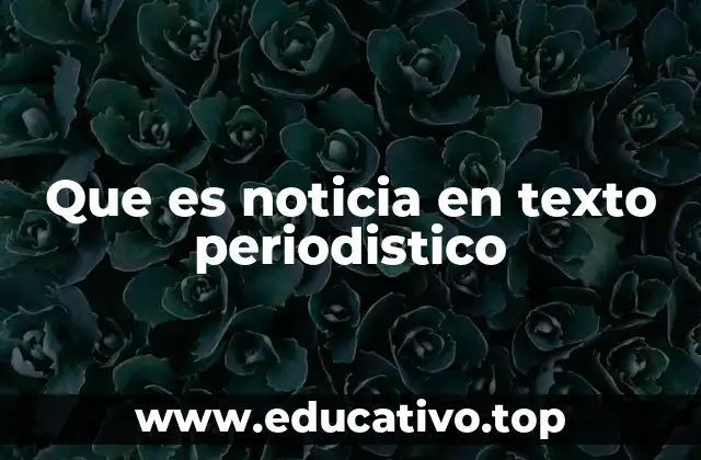 El papel de la noticia en la comunicación masiva