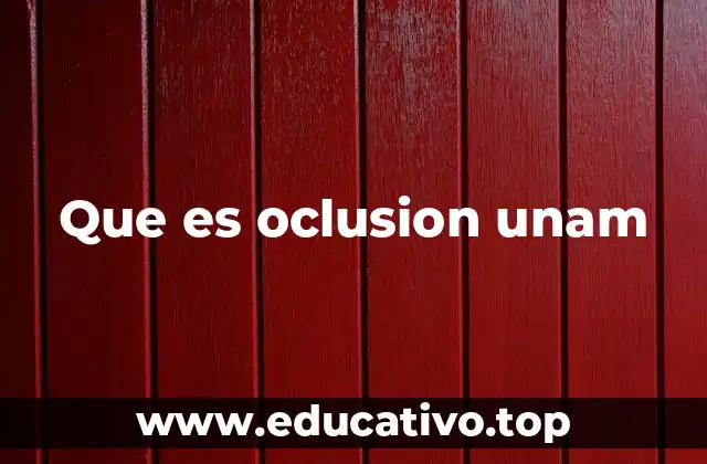 La oclusión como herramienta de expresión en el ámbito universitario