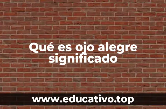 El rol del ojo alegre en la dinámica familiar