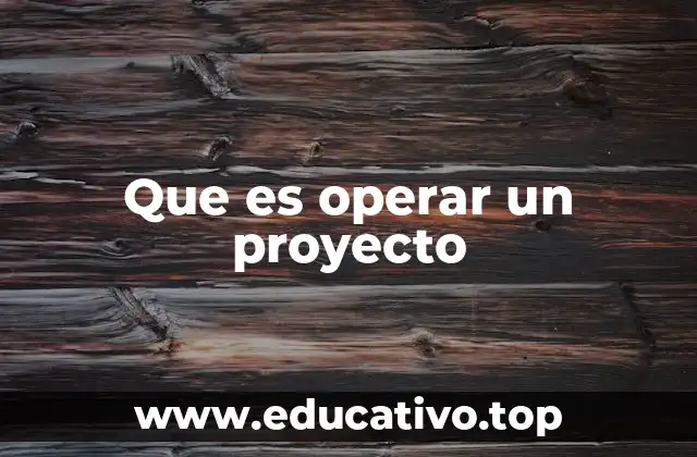 El rol de la operación en la gestión empresarial