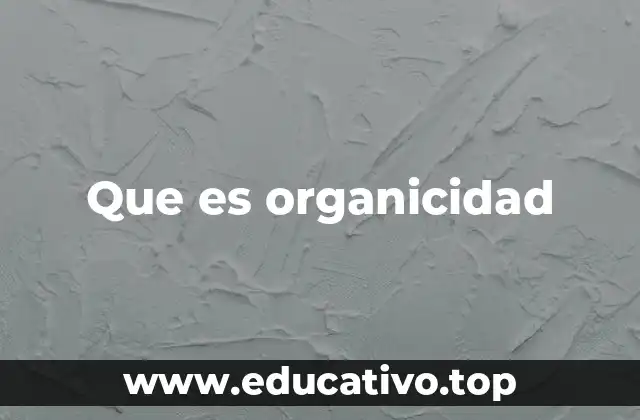 La cohesión natural de los sistemas complejos