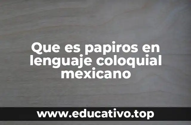 El uso del lenguaje coloquial en el habla mexicana
