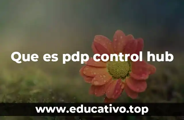 Que es pdp control hub