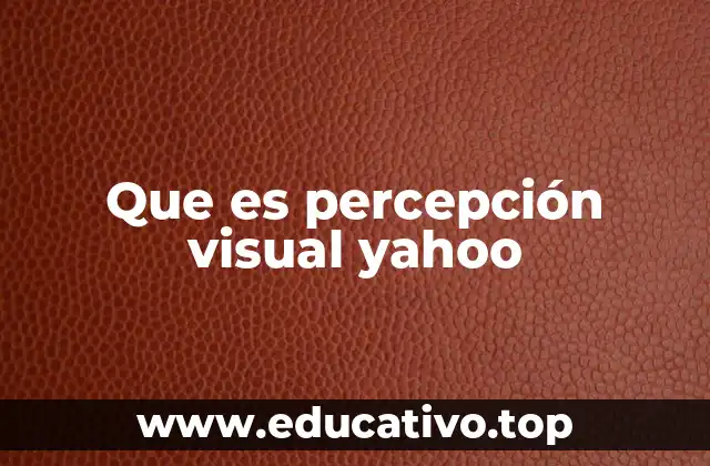 La importancia de la percepción visual en el aprendizaje