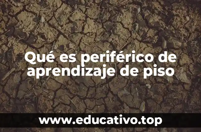 Qué es periférico de aprendizaje de piso