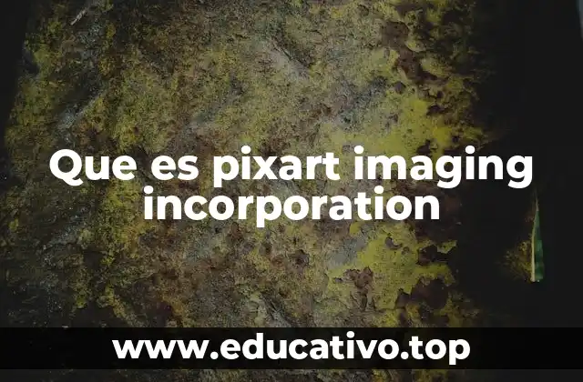 Que es pixart imaging incorporation