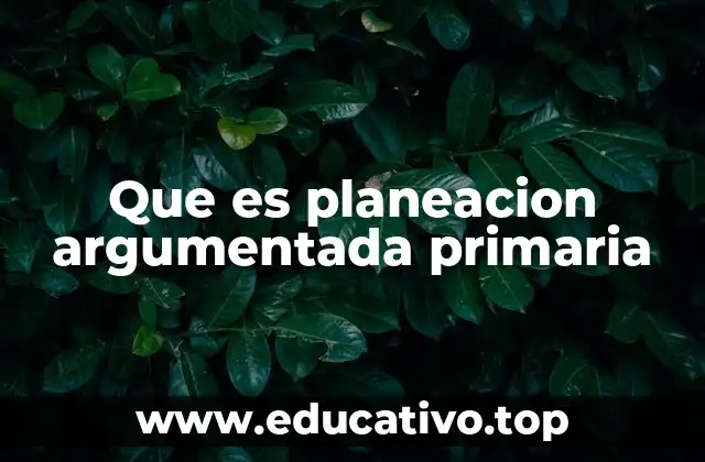 La importancia de estructurar una planificación pedagógica