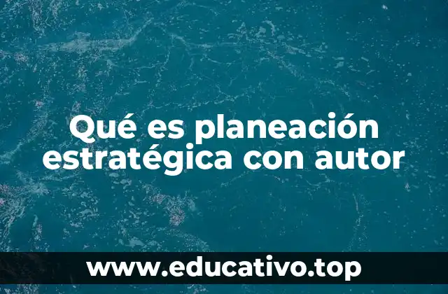 El rol del autor en la toma de decisiones estratégicas