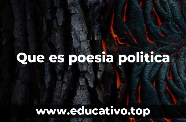 La poesía como voz de los oprimidos