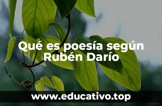 La poesía como arte y filosofía