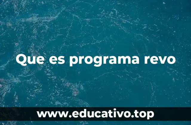 Programas de reversión en sistemas operativos