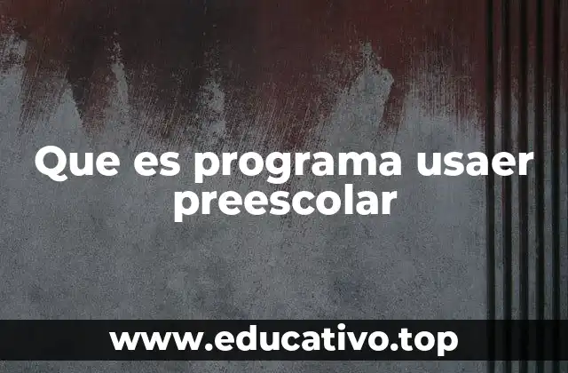 El papel del USAER en la educación infantil