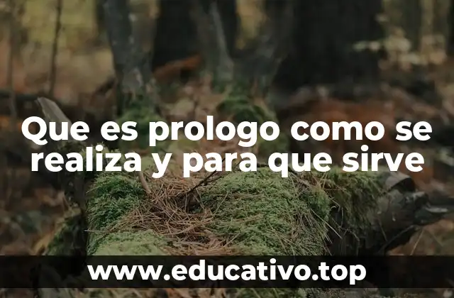 Cómo estructurar y redactar un prólogo efectivo