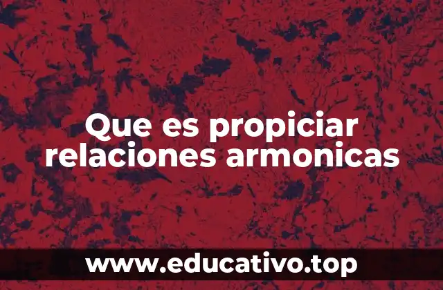 La importancia de la armonía en los entornos humanos