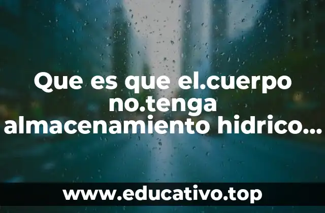 Factores que afectan la retención de líquidos en el organismo