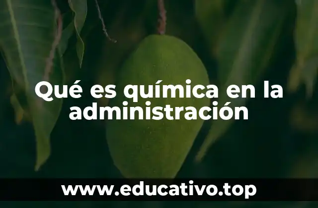 La importancia de la química en el liderazgo empresarial