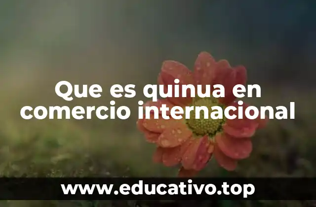 El papel de la quinua en las economías andinas