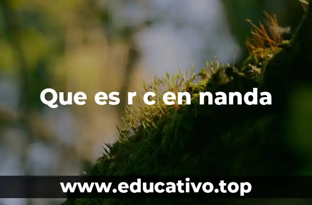 ¿Cómo se integra R-C en el sistema Nanda?