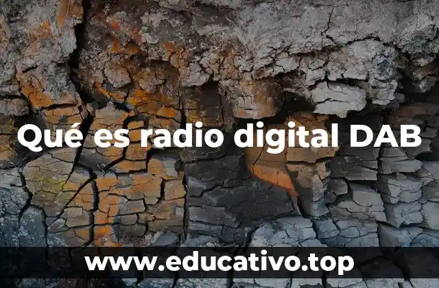 Qué es radio digital DAB