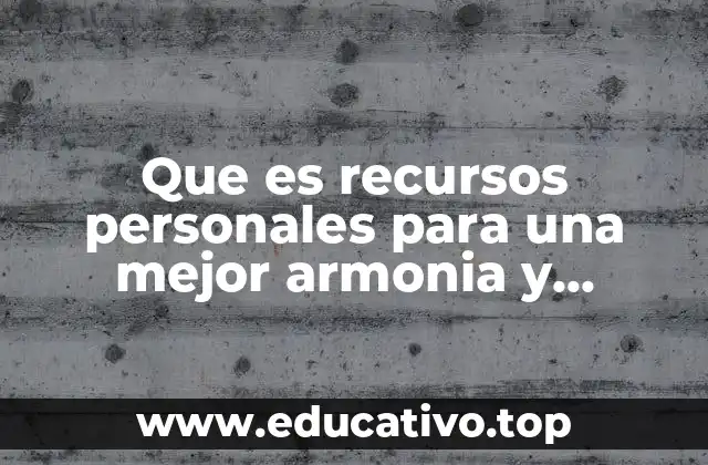 Cómo los recursos personales influyen en la salud mental