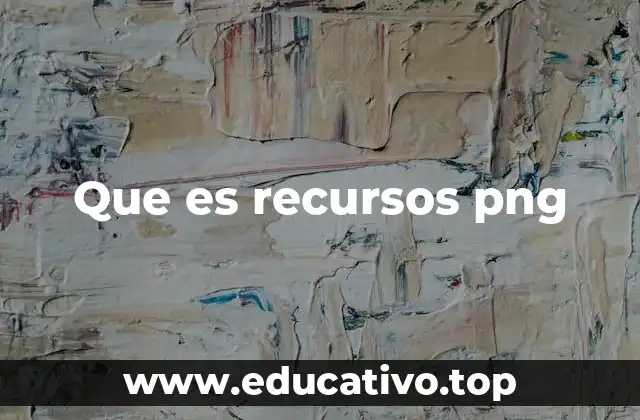 Que es recursos png