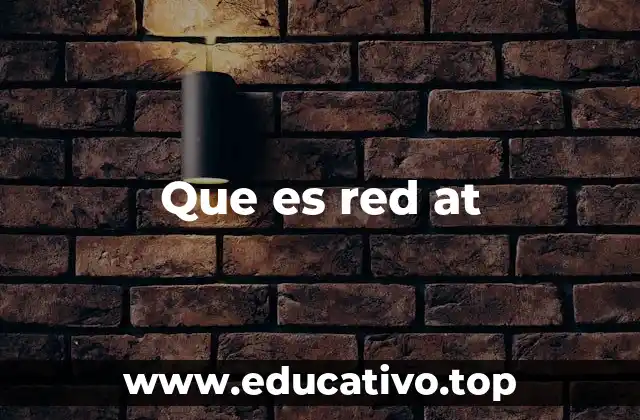 Que es red at