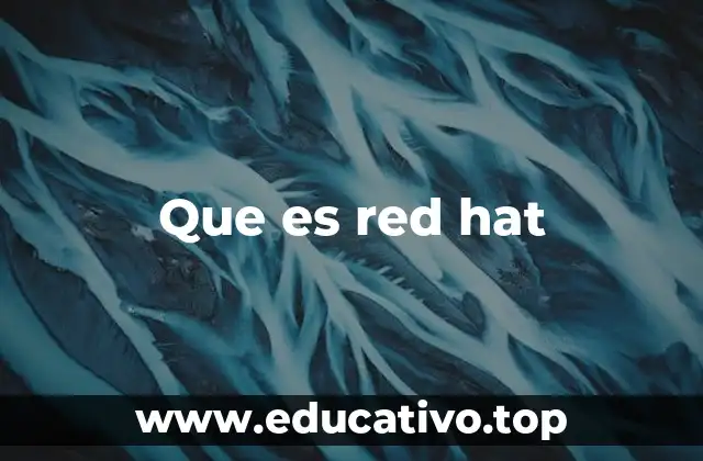 Que es red hat