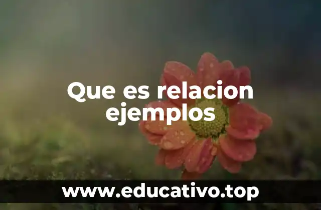 El papel de las relaciones en diferentes contextos