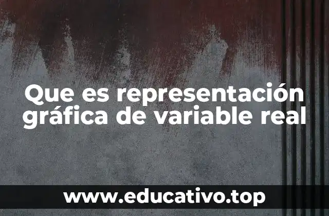 Cómo se utilizan las gráficas para interpretar variables reales