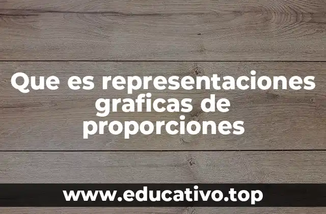 Que es representaciones graficas de proporciones
